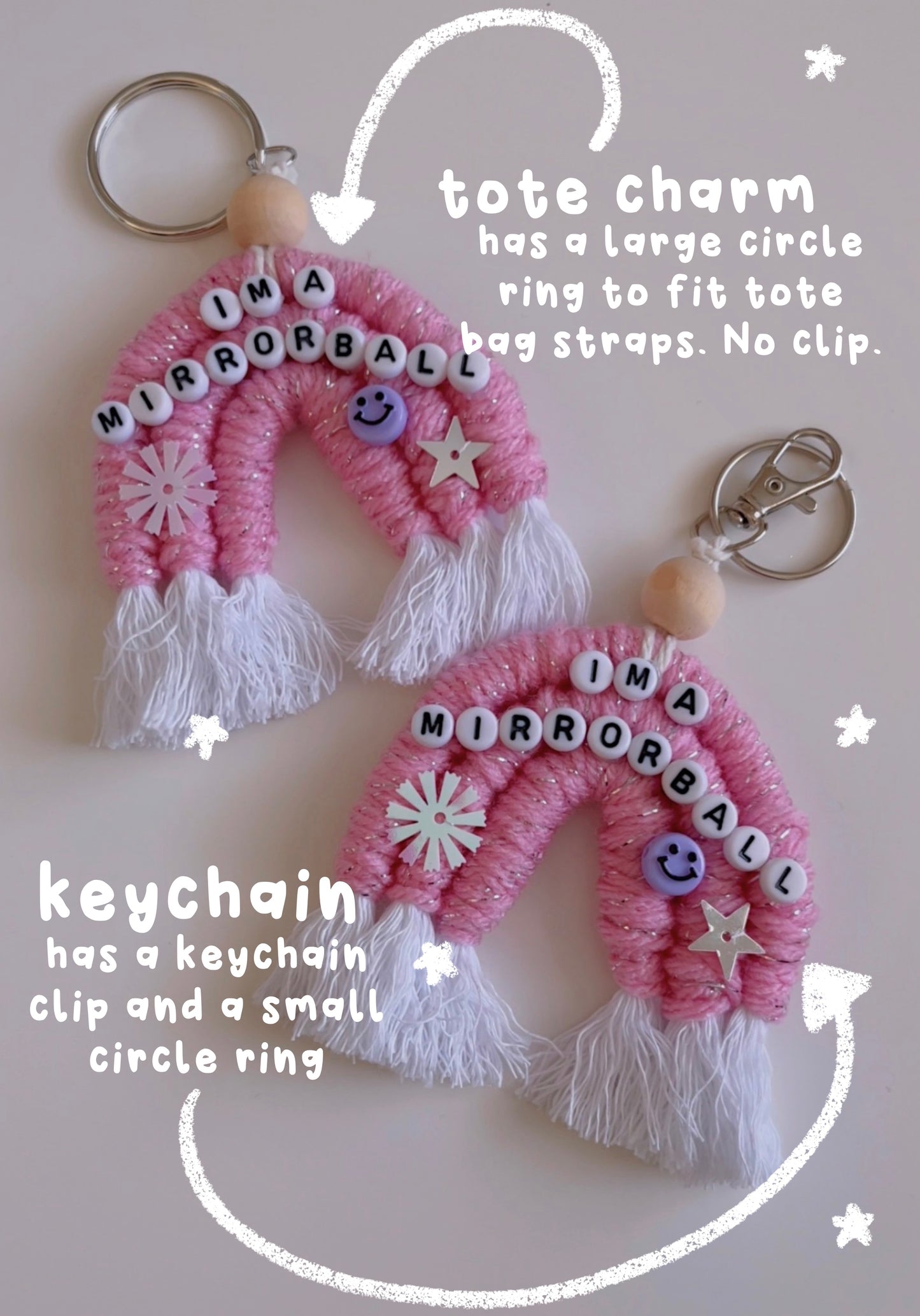 Harry Styles TPWK tote charm